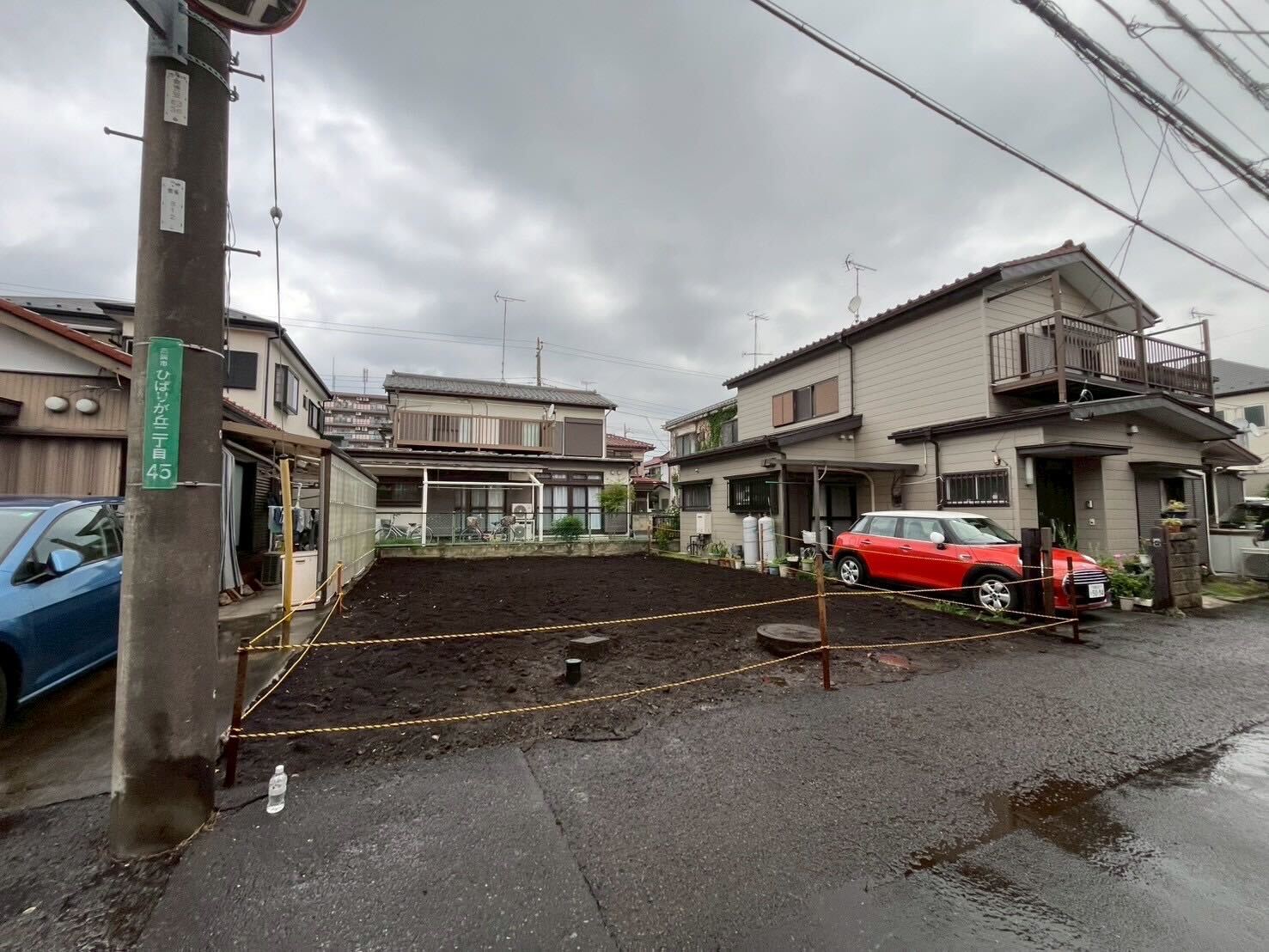 座間市ひばりが丘の解体工事の画像