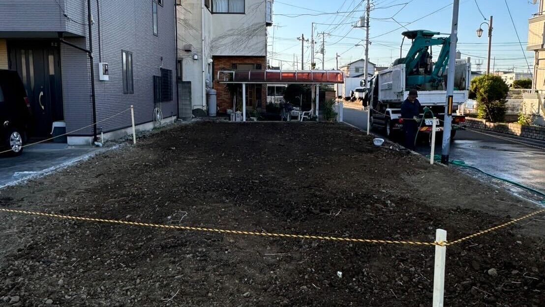 戸田市笹目の解体工事の画像