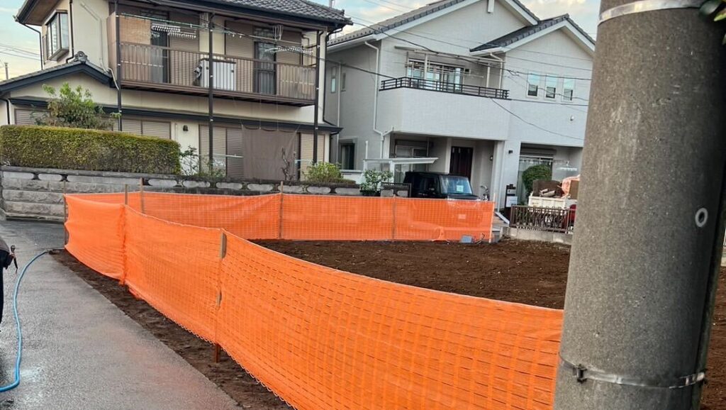 所沢市西所沢の解体工事
