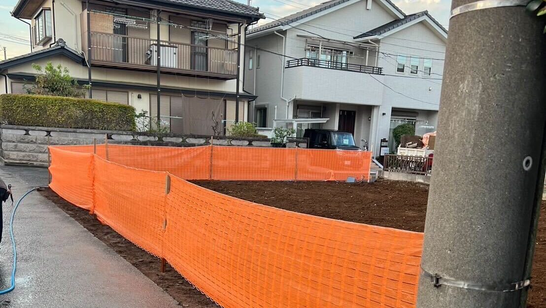 所沢市西所沢の解体工事の画像