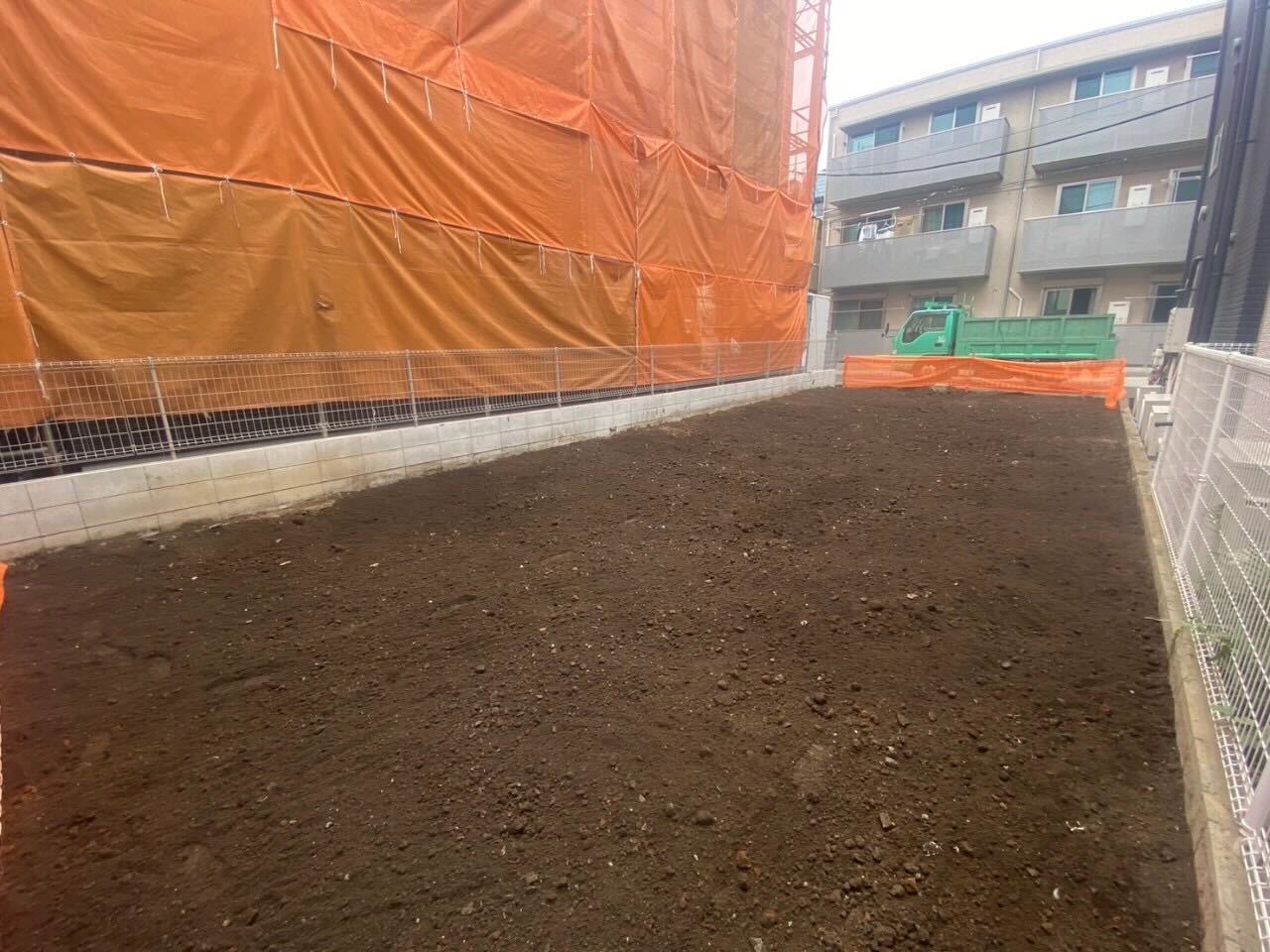文京区千駄木の解体工事の画像