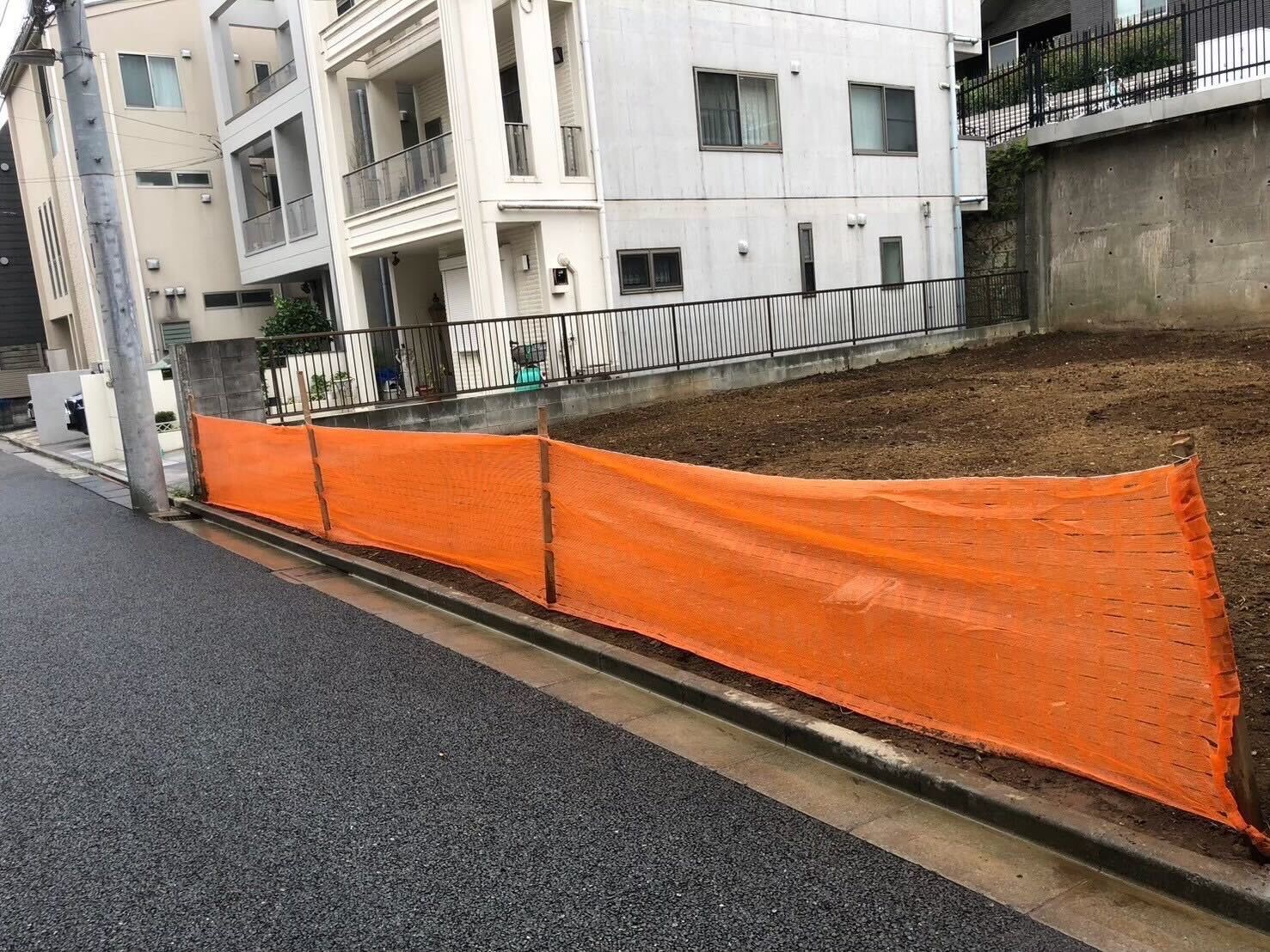 文京区小石川の解体工事の画像