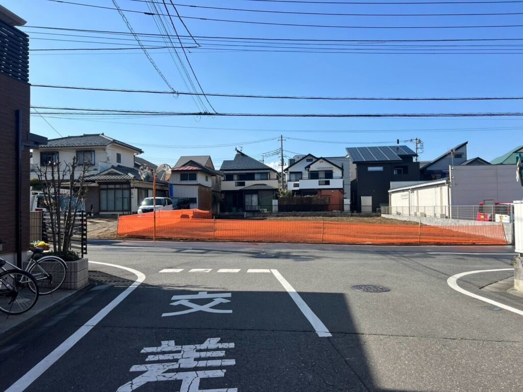 新座市野火止の解体工事