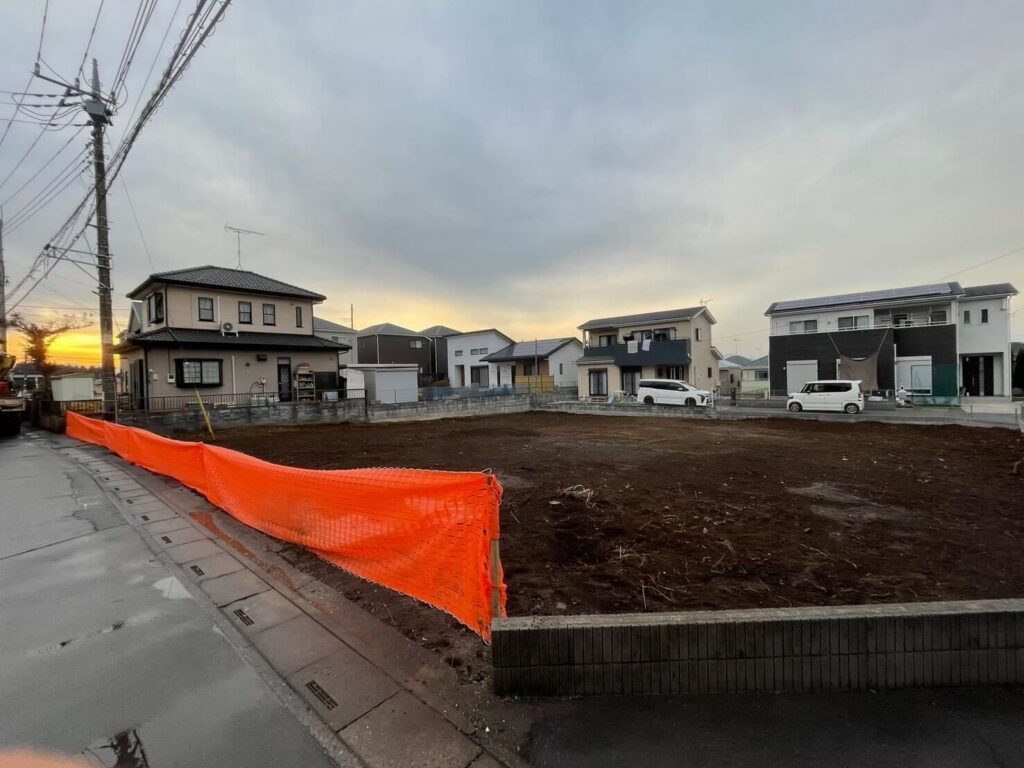 日高市高萩の解体工事