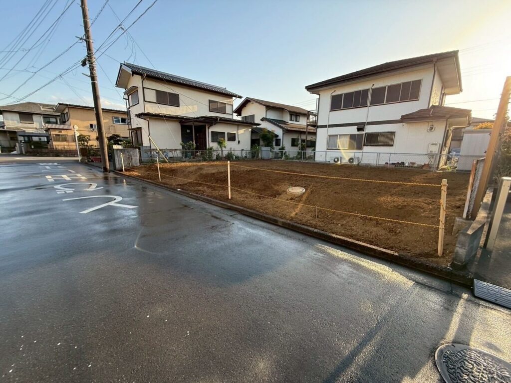 春日部市西金野井の解体工事