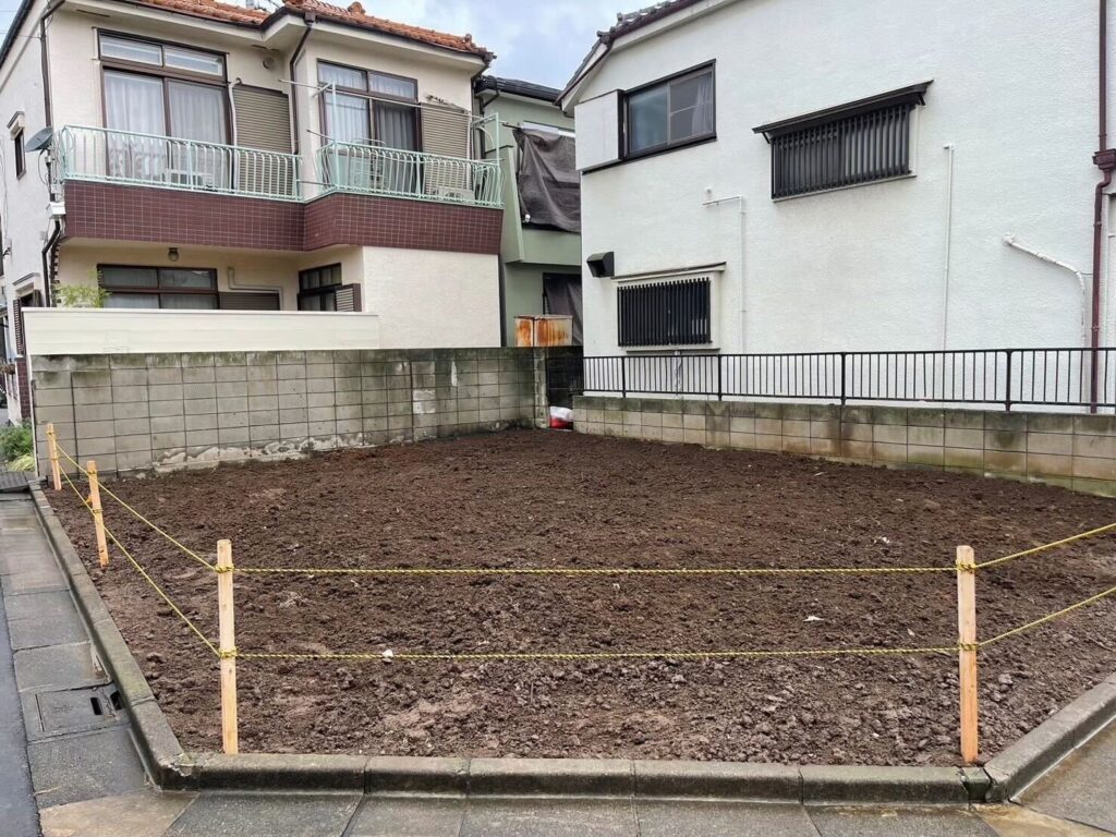 杉並区下井草の解体工事