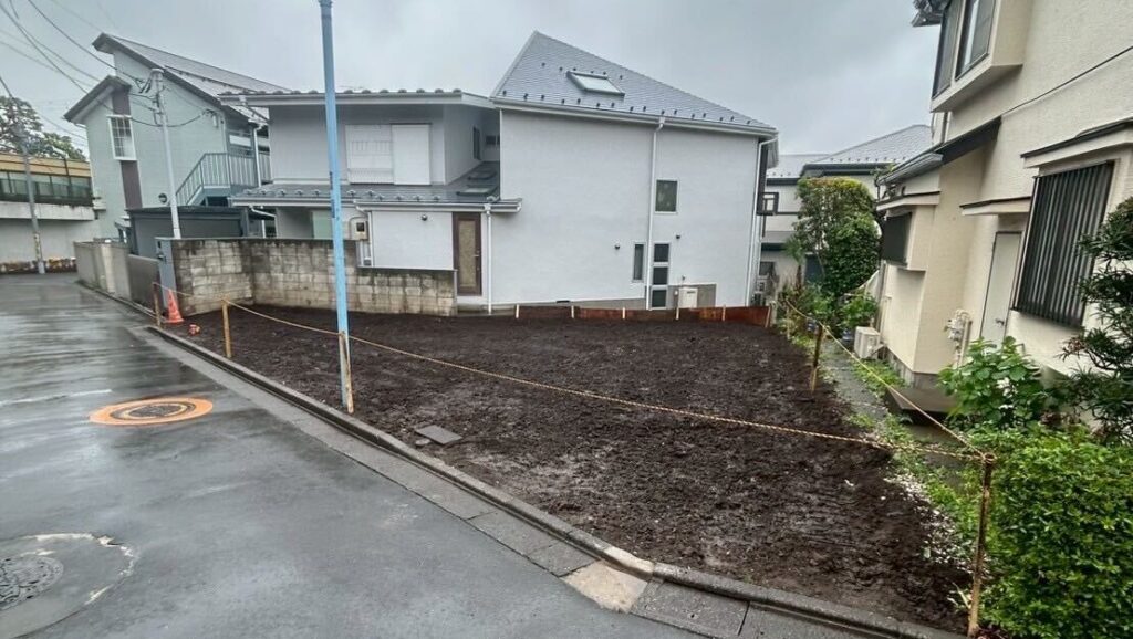 杉並区久我山の解体工事