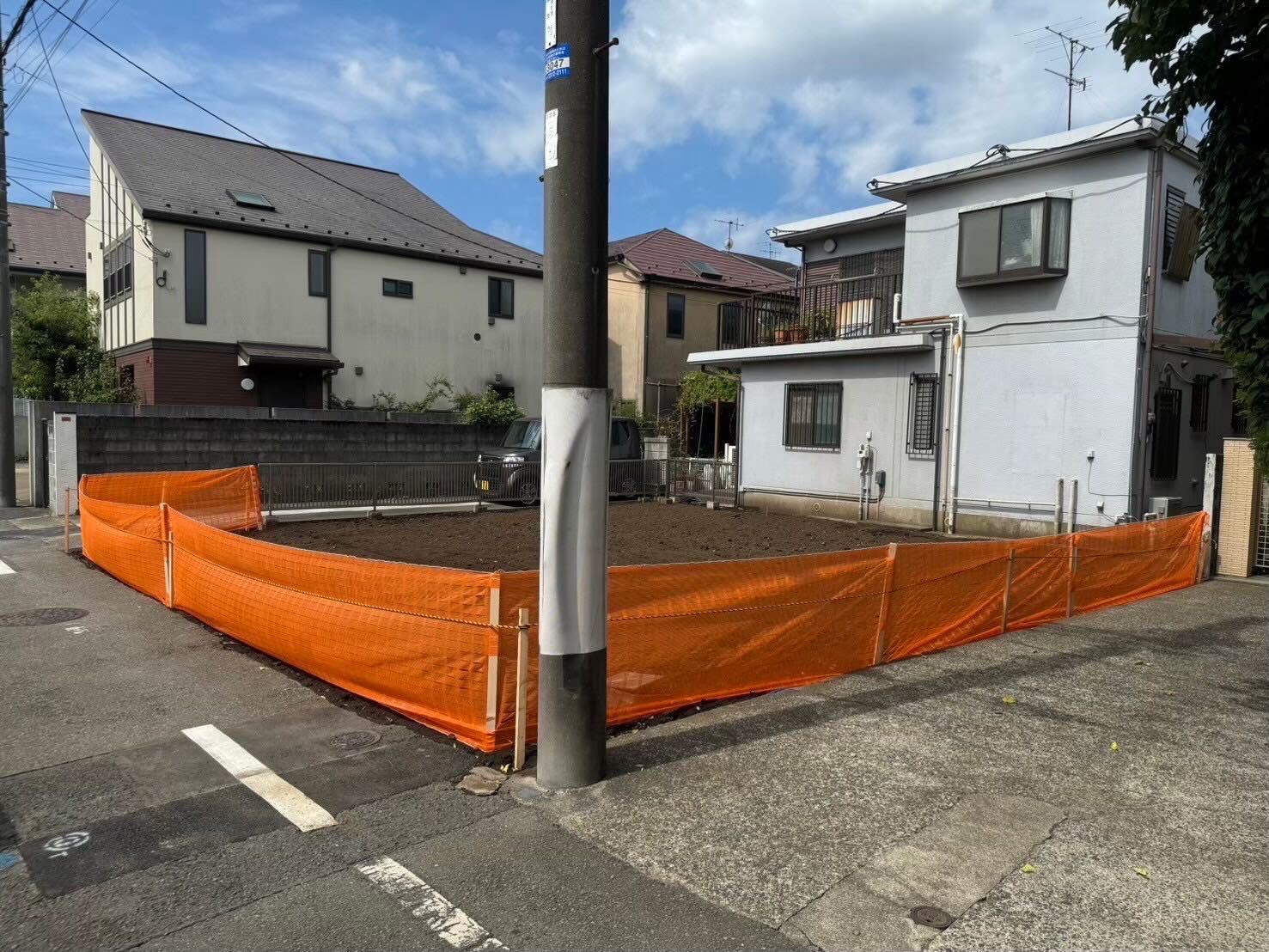杉並区宮前の解体工事の画像