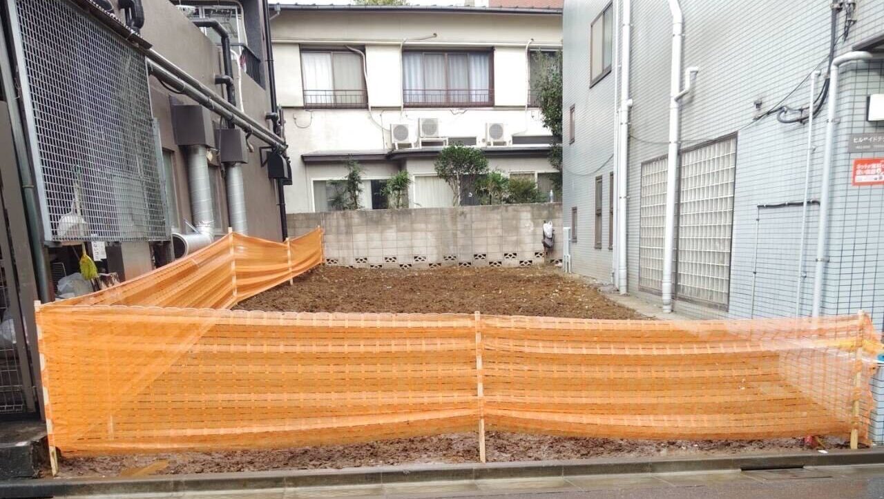杉並区方南の解体工事の画像