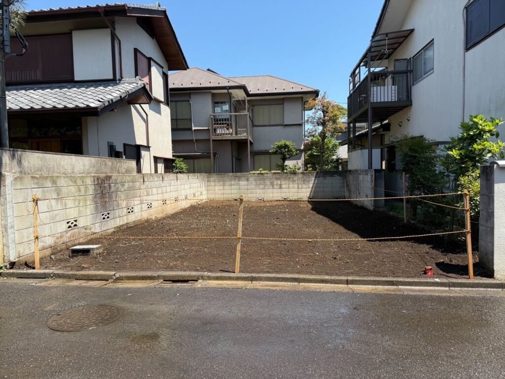 東久留米市学園町の解体工事