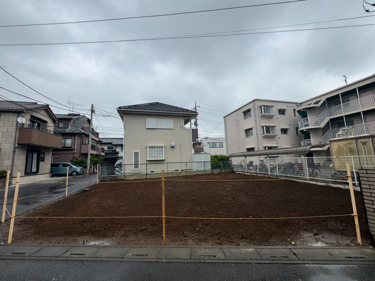 桶川市鴨川の解体工事の画像