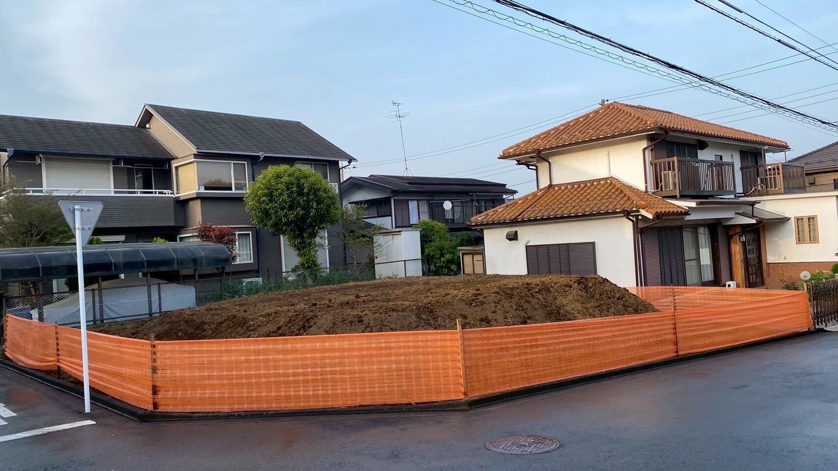 横浜市旭区中沢の解体工事の画像