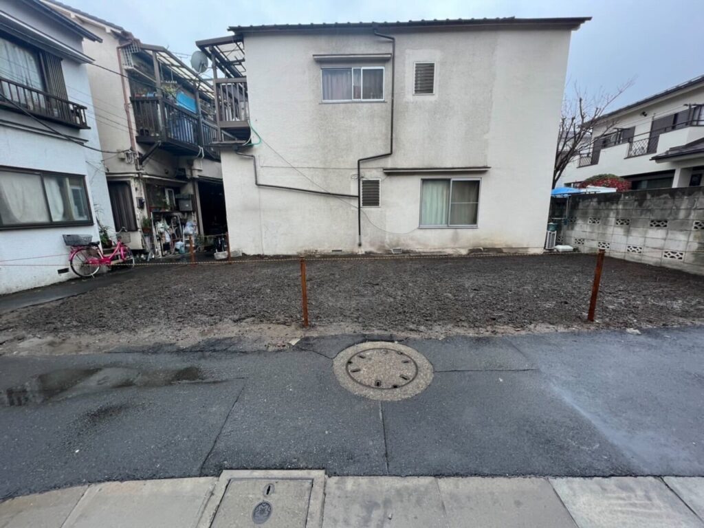 江東区北砂の解体工事