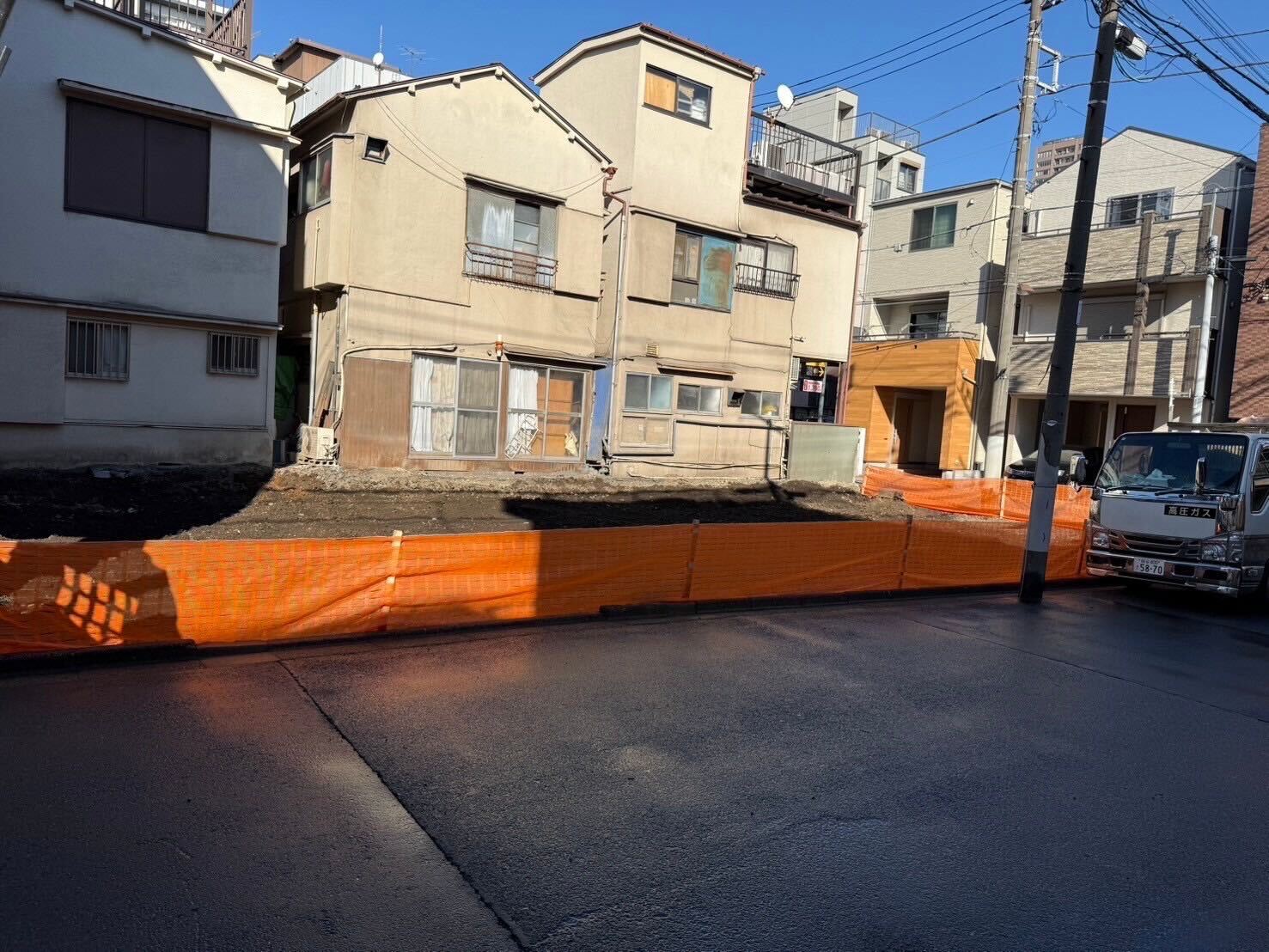 江東区白河の解体工事の画像