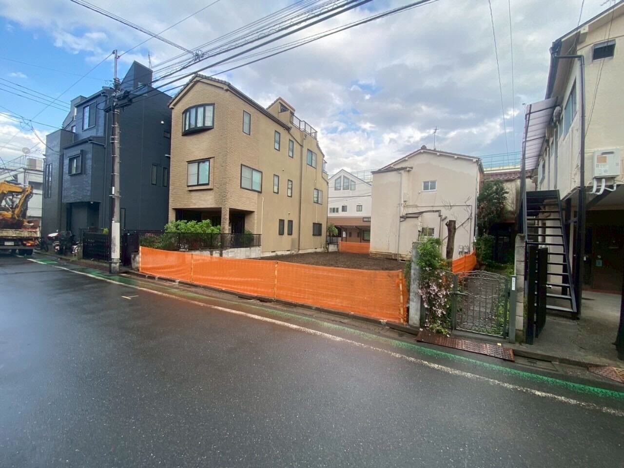 渋谷区幡ヶ谷の解体工事の画像