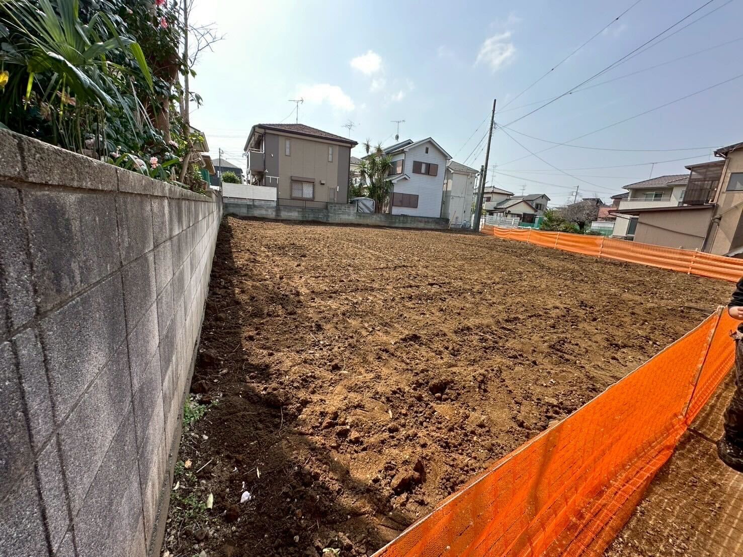 白岡市小久喜の解体工事の画像