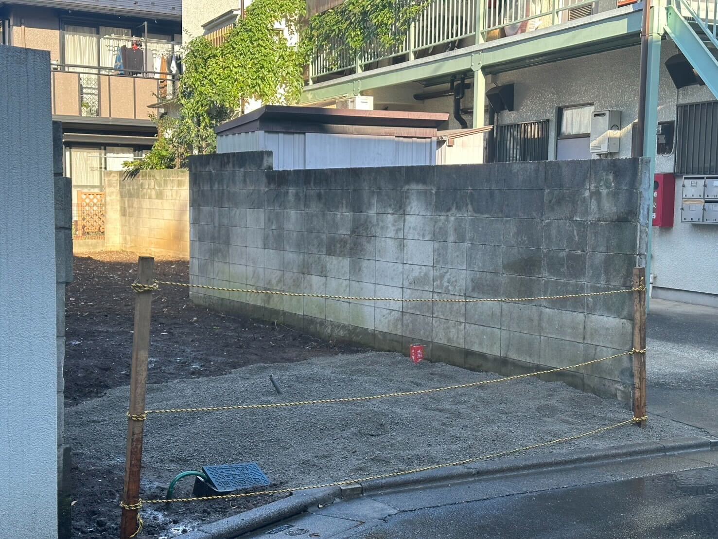 目黒区南の解体工事の画像