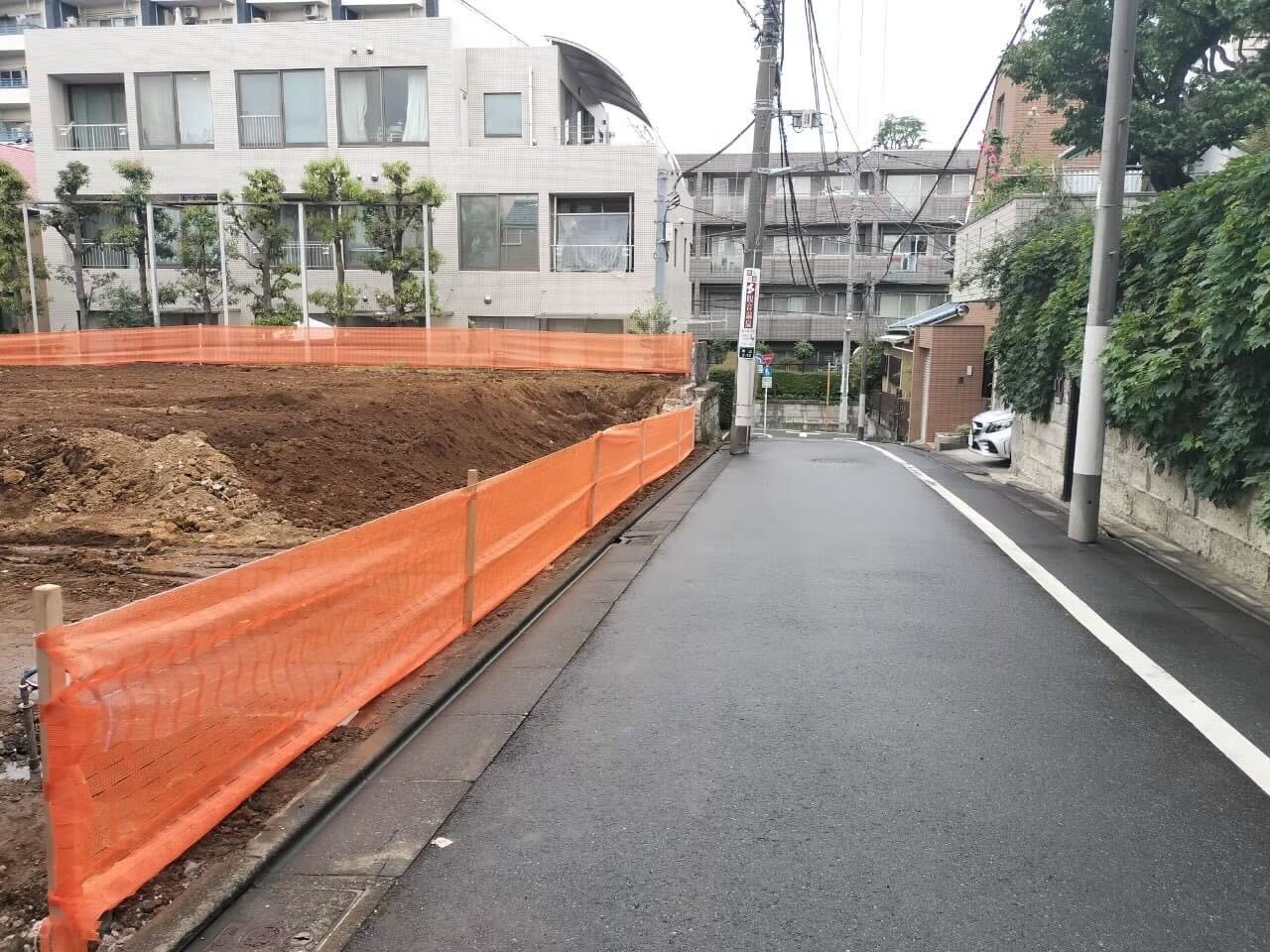目黒区東山の解体工事の画像