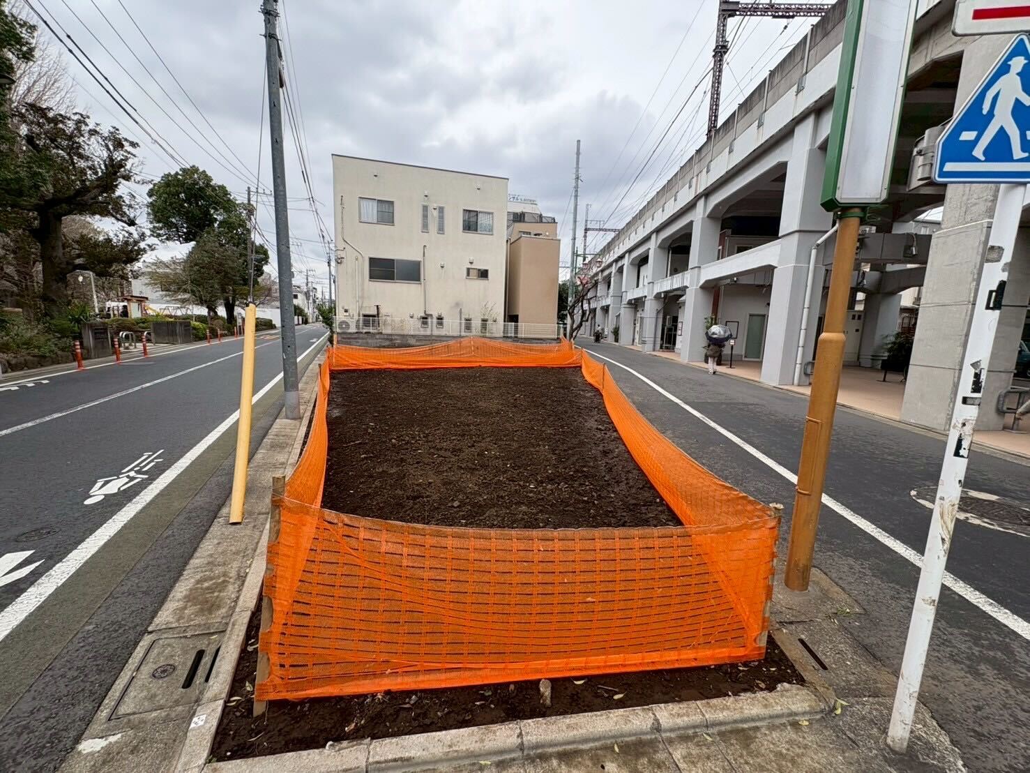 目黒区碑文谷の解体工事の画像