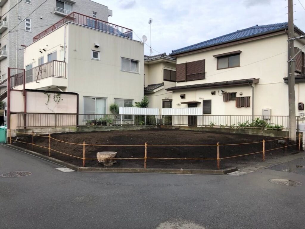 相模原市南区下溝の解体工事