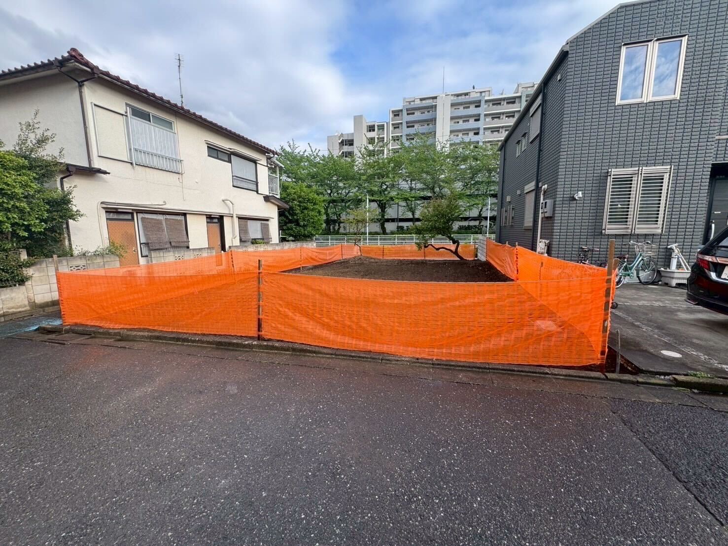 練馬区大泉町の解体工事の画像