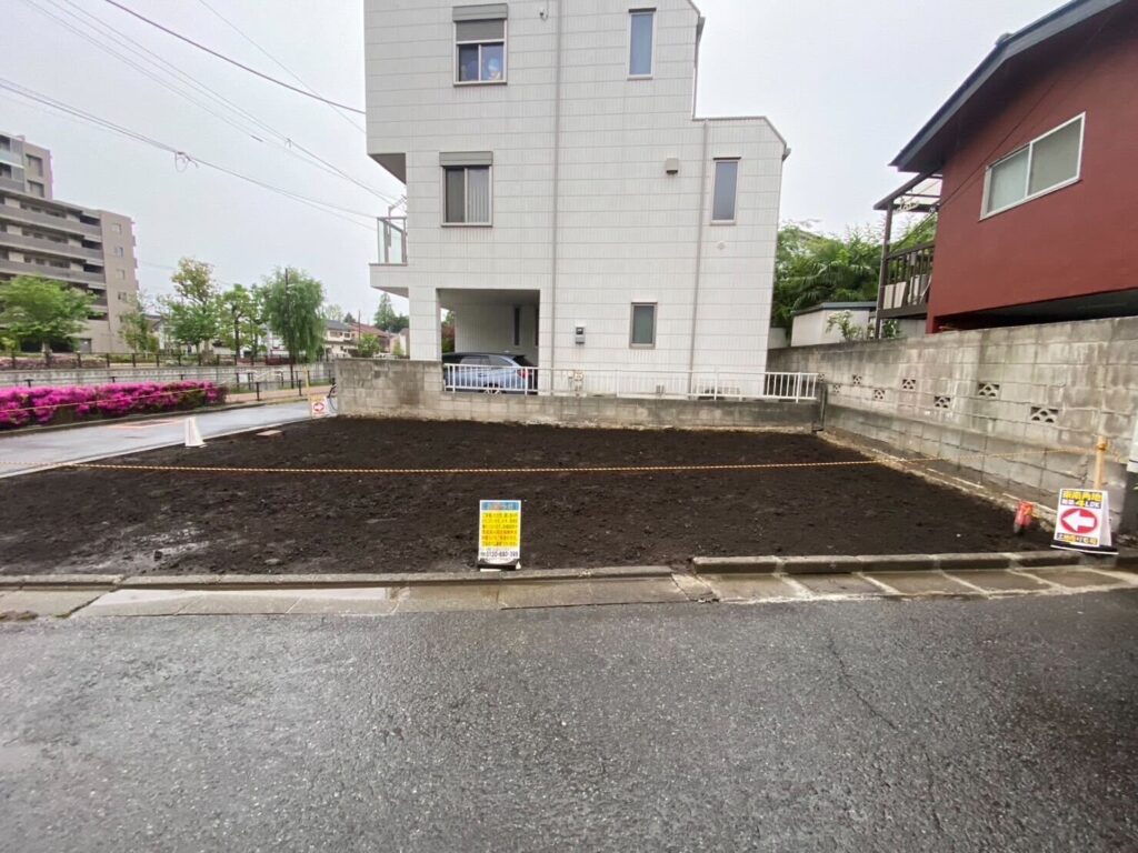 練馬区石神井台の解体工事