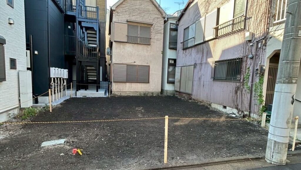 葛飾区新小岩の解体工事