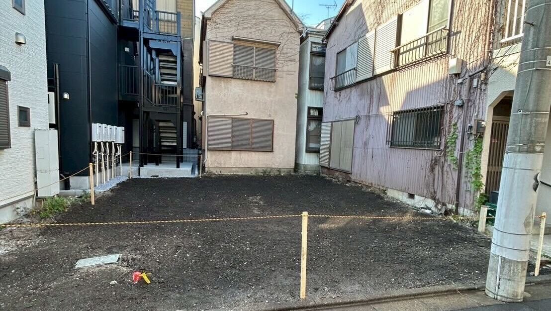 葛飾区新小岩の解体工事の画像