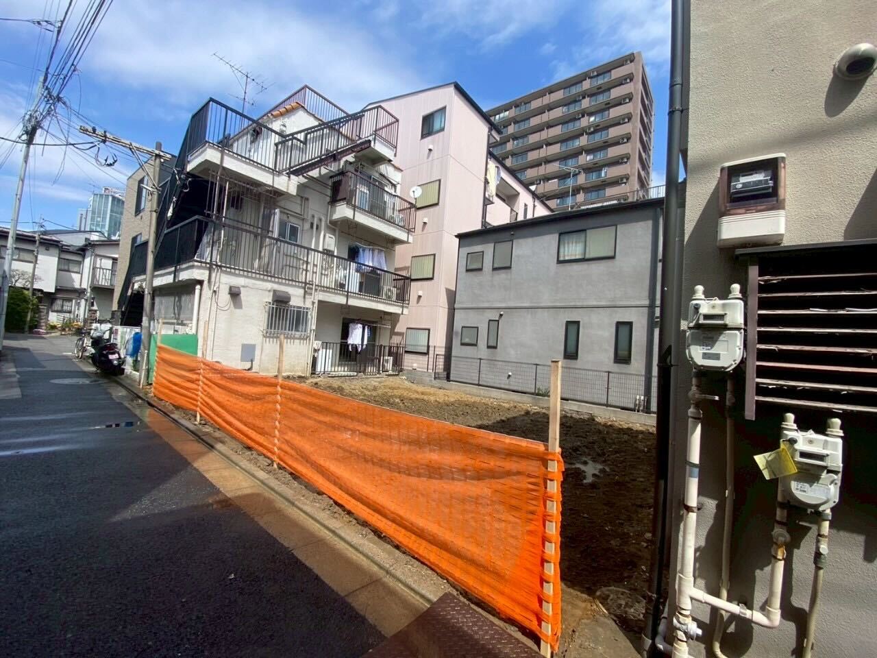 葛飾区新小岩の解体工事の画像