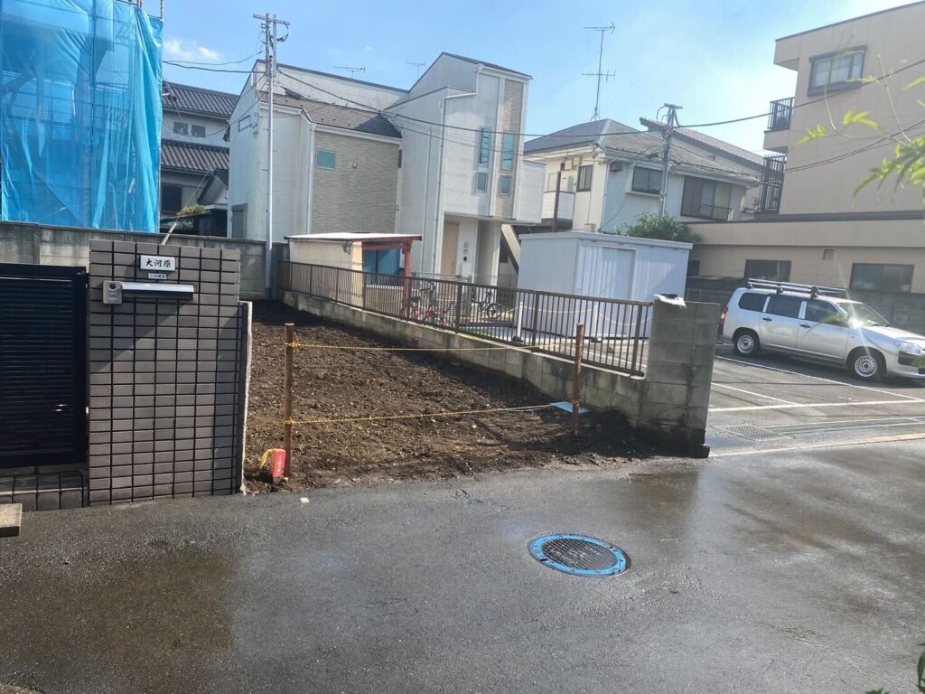 西東京市下保谷の解体工事