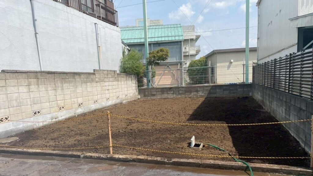 西東京市中町の解体工事