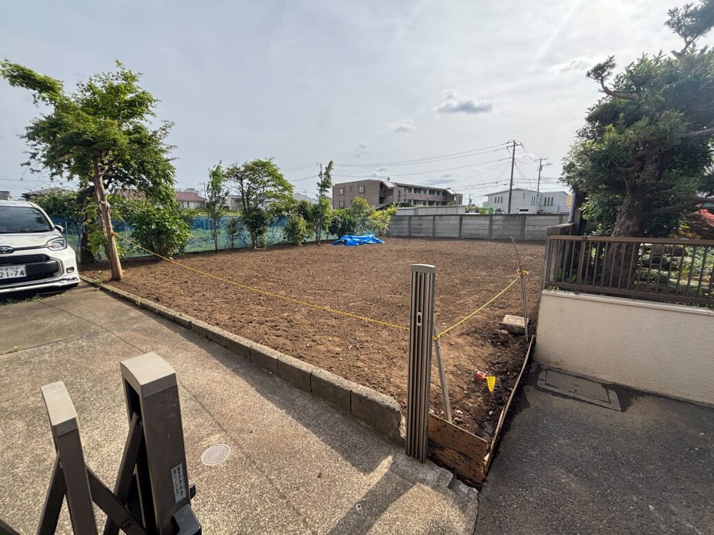 調布市若葉町の解体工事
