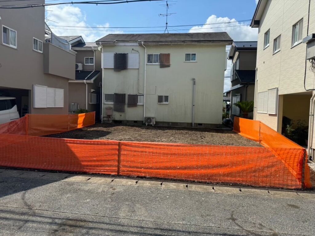 越谷市東町の解体工事