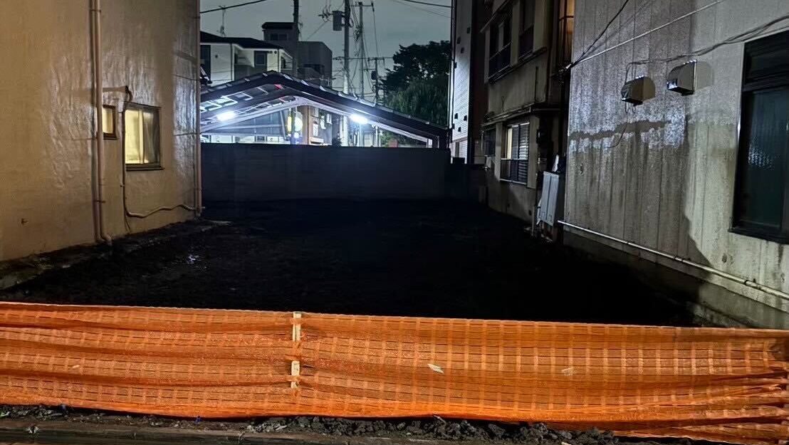 足立区千住大川町の解体工事の画像