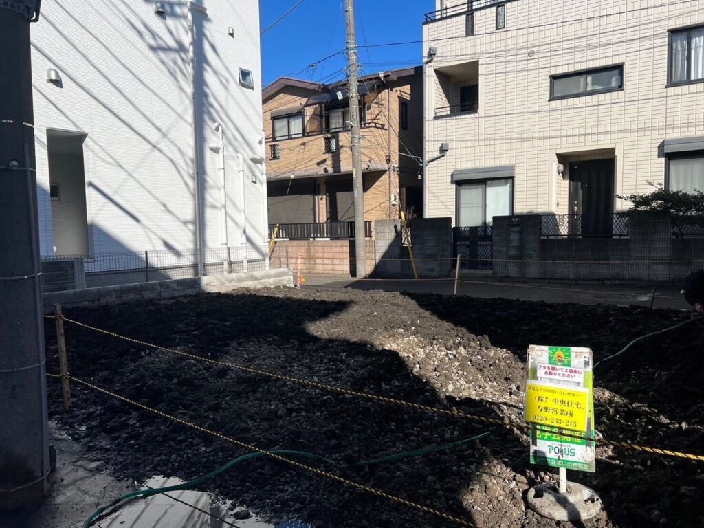 さいたま市中央区下落合の解体工事