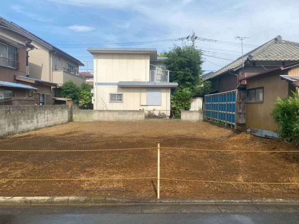 さいたま市緑区三室の解体工事