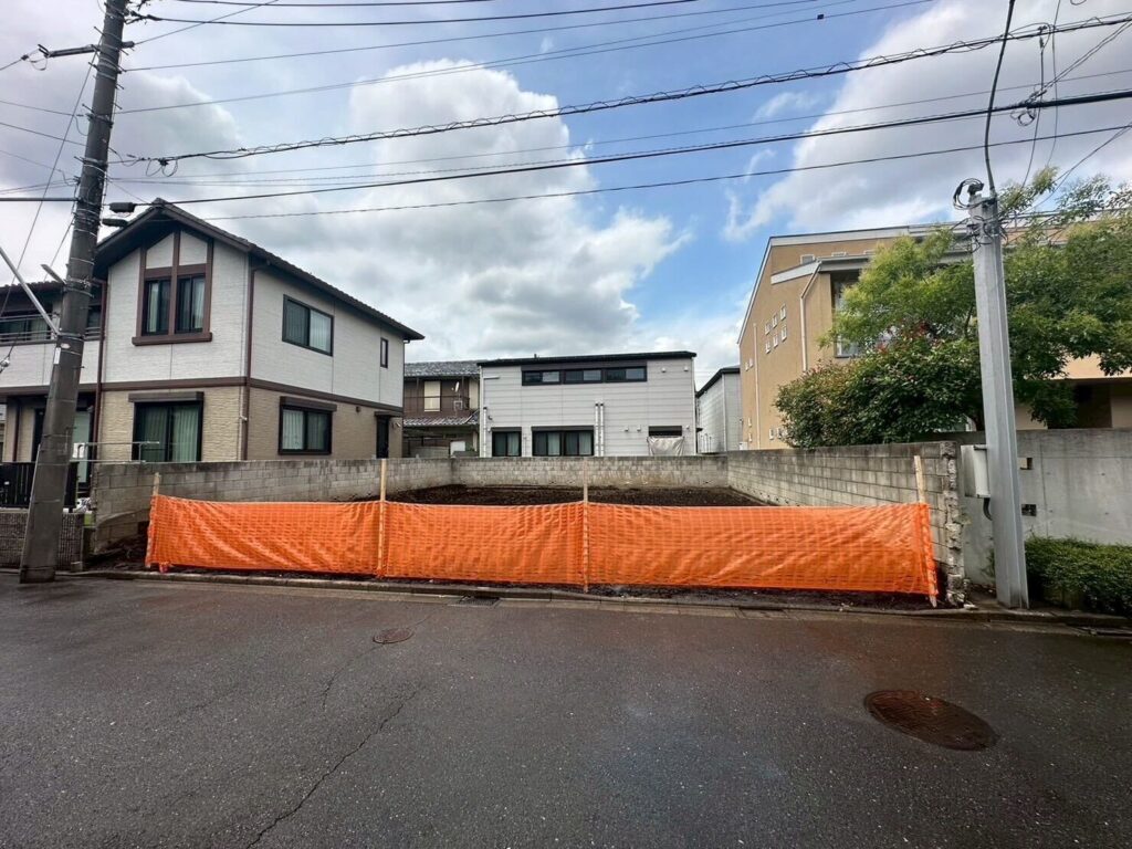 三鷹市井の頭の解体工事