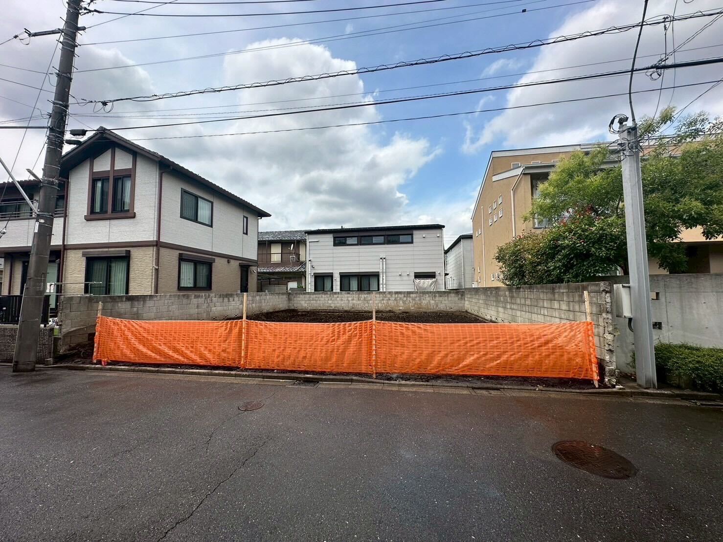三鷹市井の頭の解体工事の画像