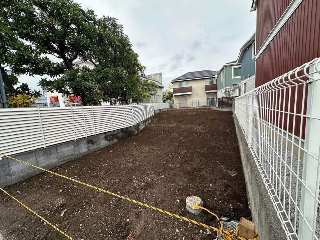 三鷹市牟礼の解体工事