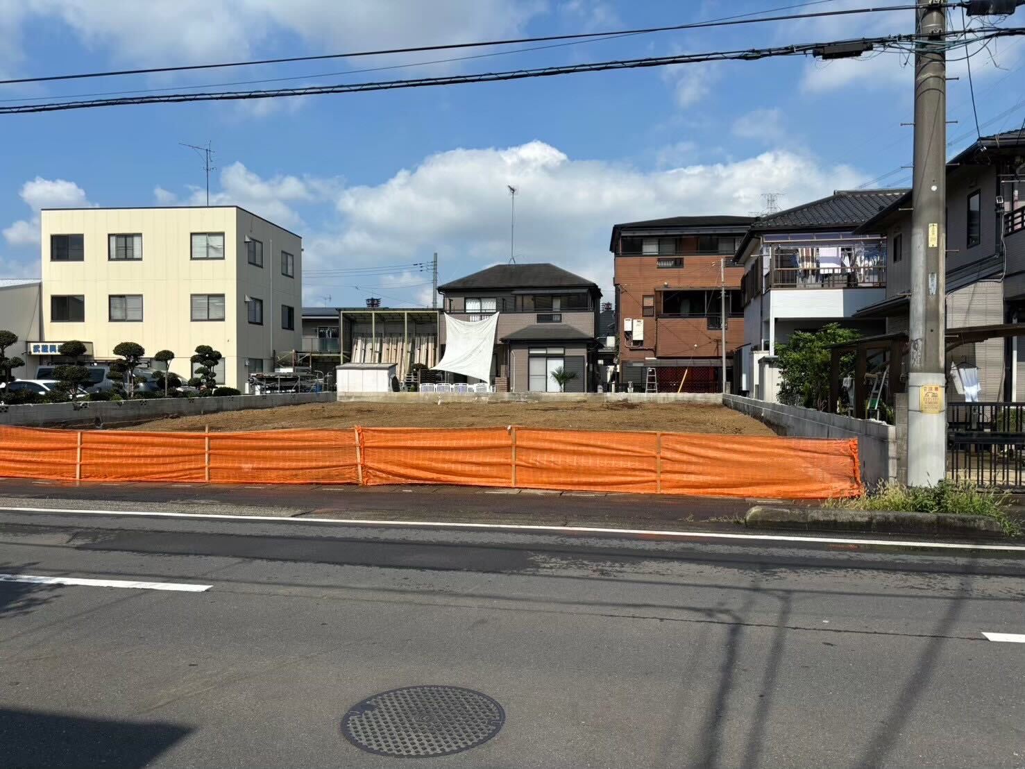 上尾市上尾村の解体工事の画像
