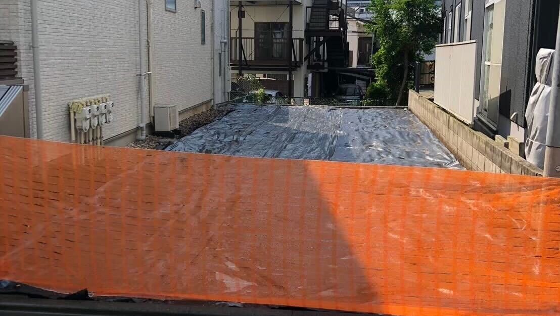 世田谷区三宿の解体工事の画像