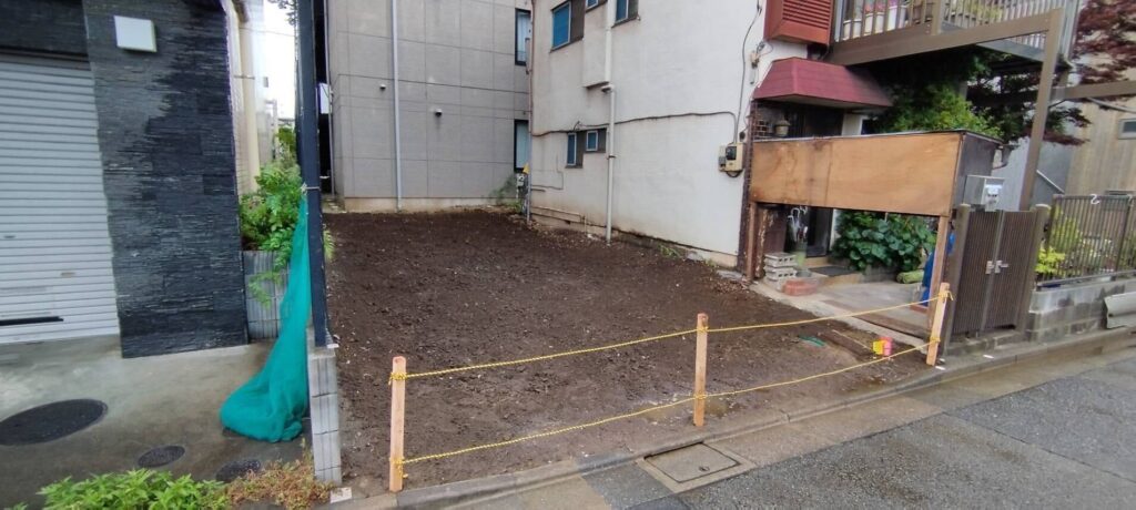 世田谷区南烏山の解体工事