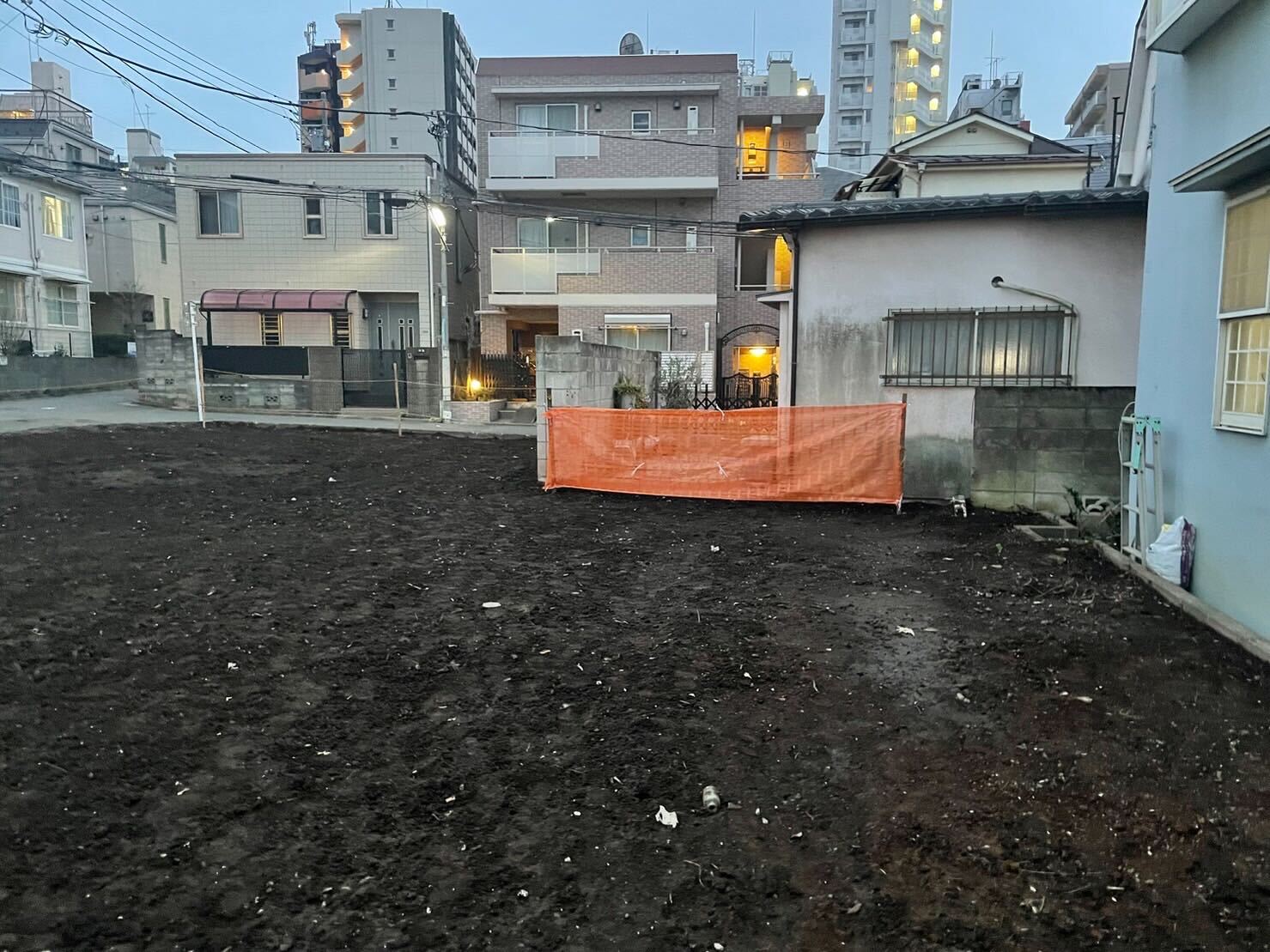 世田谷区太子堂の解体工事の画像