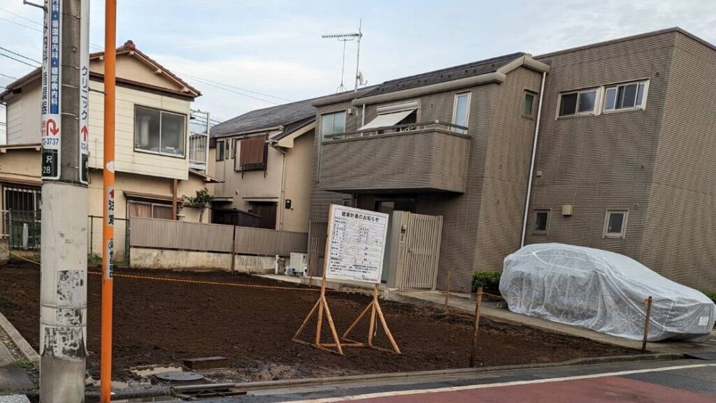 世田谷区奥沢の解体工事