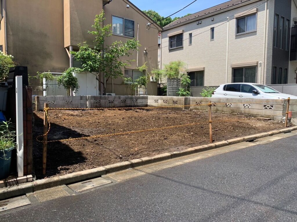 世田谷区新町の解体工事