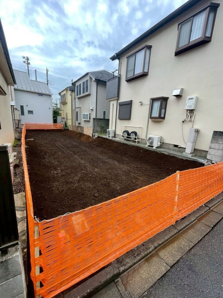 中野区上鷺宮の解体工事