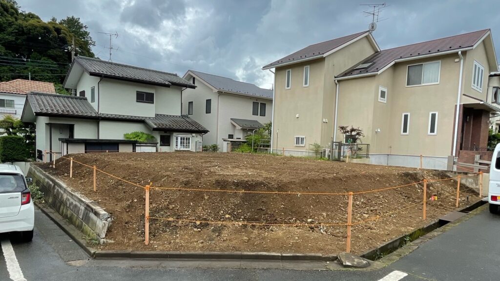 八王子市南陽台の解体工事