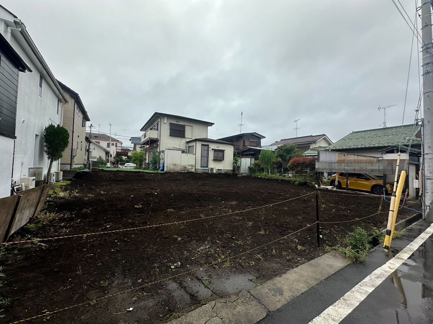 八王子市散田町の解体工事の画像