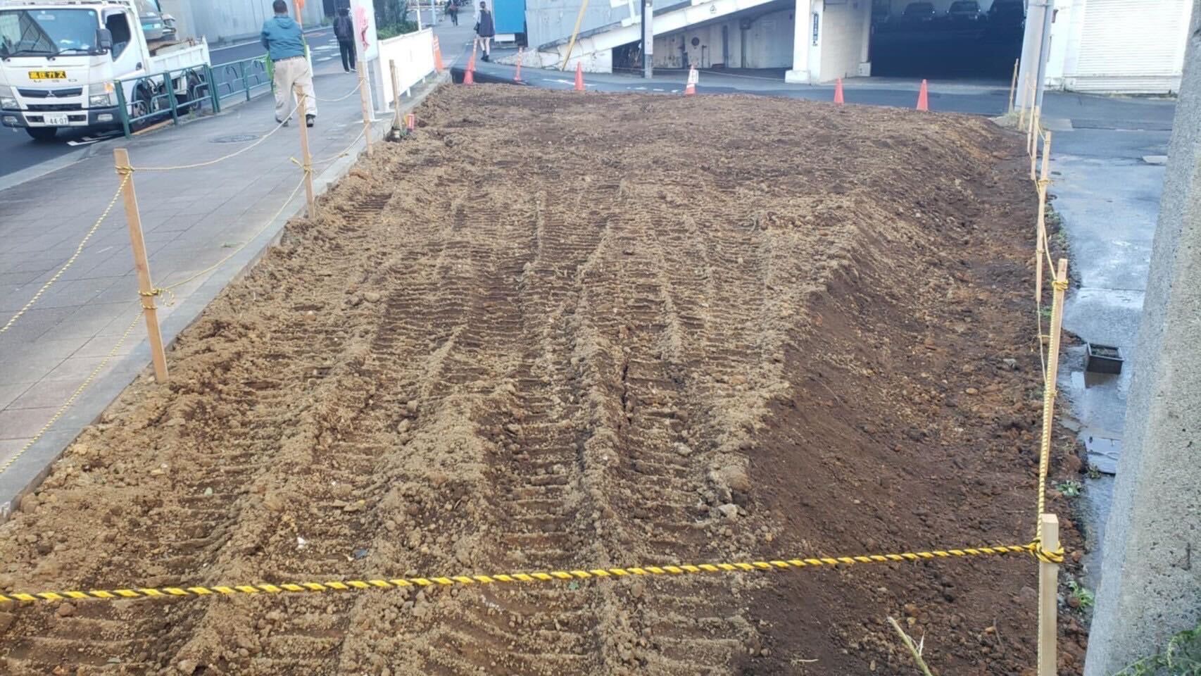 北区滝野川の解体工事の画像