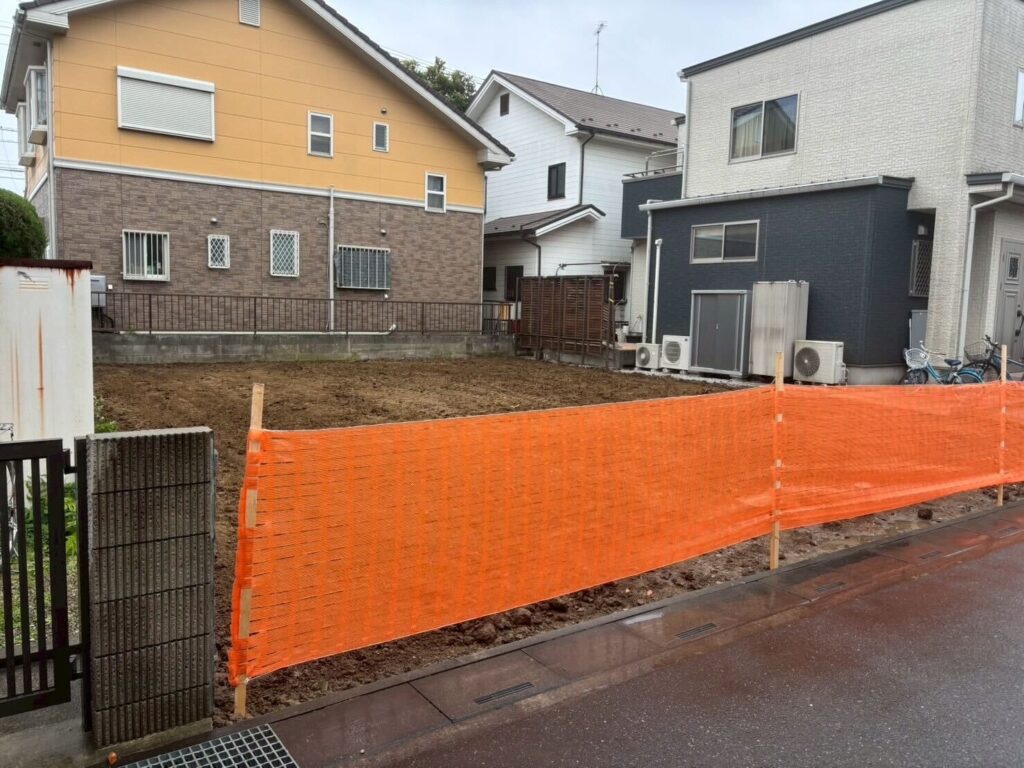 吉川市新栄の解体工事